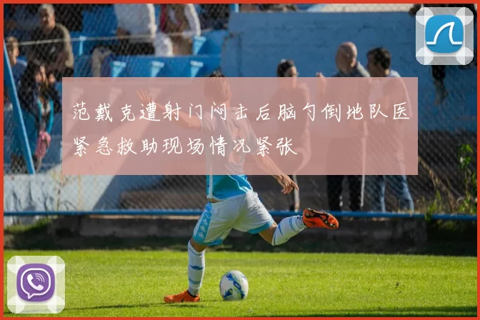 范戴克遭射门闷击后脑勺倒地队医紧急救助现场情况紧张